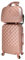 Camomilla Milano Set 2 pz Valigeria, Trolley (40 lt.) + Vanity Case (15 lt.), Materiale Rigido, Ruote Pivotanti, Colore Rosegold