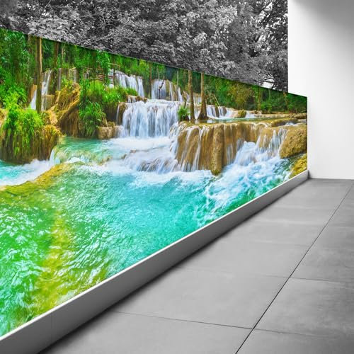 Lumalea Brise Vue Trompe l'oeil - 80x280 cm - Cascades 3617689698311