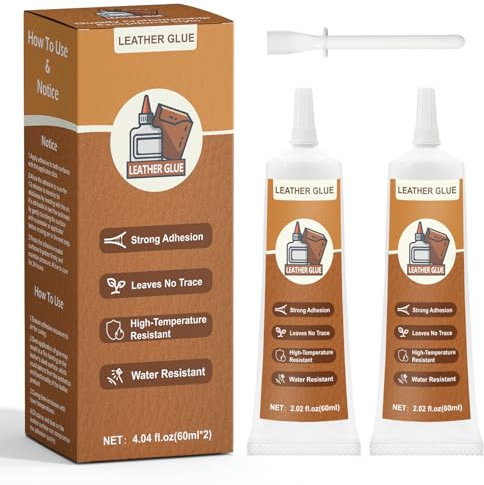 INNOVAYOU Colle Cuir 120ml, Transparente Étanche à Durcissement Rapide Pour Canapés, Sièges Auto, Portefeuilles et Restauration de Cuir