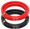 4 Gauge Wire by MMOBIEL – 4 AWG Silicone Cable, 2 x 5ft (1.5m) (1 Red & 1 Black) Tinned Copper Battery Wire, Flexible High Temp Electrical Cable for Automotive, Welding, Car Battery, AC, Refrigerators