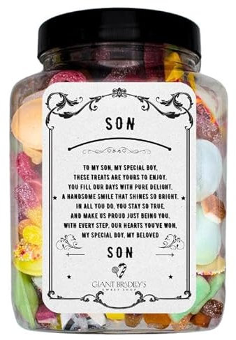 Son's Sweet Jar Pink & White Mice