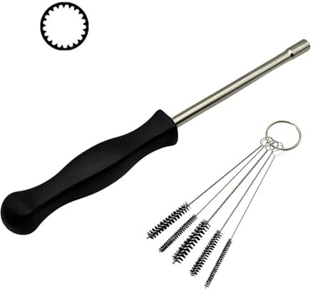 YGQ Outil de réglage de carburateur cannelé à 21 dents pour Husqvarna Poulan 530035560 Craftsman Echo Homelite Weed Eater String Trimmer Chainsaw Blower Leaf Blower and 2 Cycle Engine Carb Screwdriver