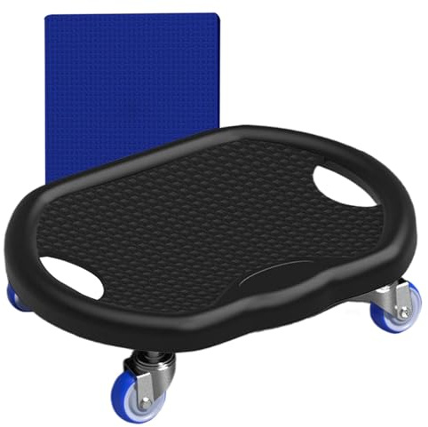 AB Roller Board, Übungsrollenbrett | Bauchtrainingsgerät – Leise Basis-Sliders zum Trainieren, Bauchtrainingsgerät mit Matte für Fitnessstudio-Übungen