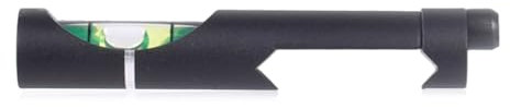 TingHaoO Nivelador de burbujas de alcance fijaciones, balanzas, abrazadera de tubo, calibración horizontal, herramientas de nivelación, accesorios