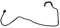 Lonrtesw Radiatore Serbatoio Acqua Riflusso Tubo CN118C012AA per Fiesta 1.5T 2013-2017