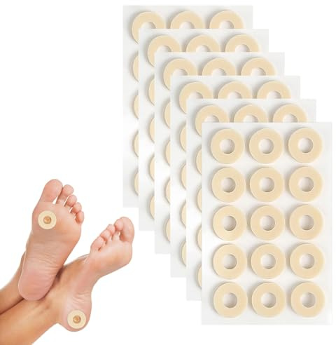 Pansement Verrue Plantaire,90 Pièces Pansement Cors au Pied, Pansement Ampoule,Corn Remover Protecteurs Correcteurs D'orteils