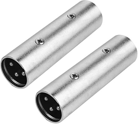 KICHOUSE 2 Pièces Adaptateur XLR à Pin Pack de Connecteurs pour Microphone et Mixeur Connectivité Fiable