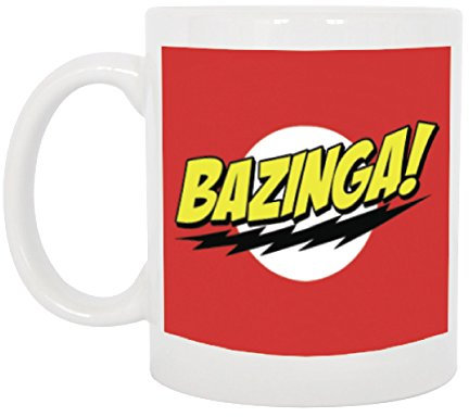 CHEIDEASTORE Tazza Mug Bazinga Big Bang Theory