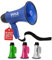 Pyle Megaphon mit Sirene, Signalhorn – Siren Megaphone – Mini Megafon Kinder & Erwachsene 20W, Faltbare Megaphone mit Sirene & Mikrofon, Lautstärke Einstellbar & Batteriebetrieben Reichweite: 550m