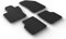 Gledring Tappetini in Gomma Compatibile con Jeep Compass 5/2017- (Profilo T 4-Parti + Clip di Montaggio)