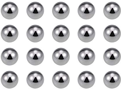 sourcing map 11mm Carbon Steel Bearing Balls Precision Balls 200pcs