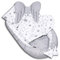 PaLulli 3-TLG Baby Ausstattung-Set Kuschelnest Babynest 95x55cm Baby-Matratze Kuscheldecke Babybett 100% Baumwolle Hypoallergisch Für 0-8 Monate