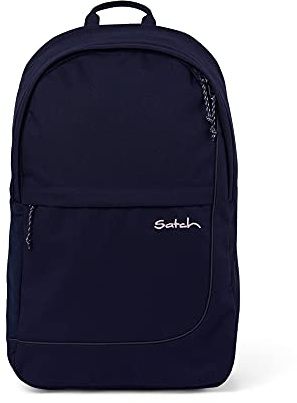 Satch Fly - Rucksack für die Freizeit, Rückenpolster, großes Hauptfach - Stay Royal - Dunkelblau