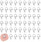 UNICRAFTALE 200pcs 10mm Long Lobster Claw Clasps Stainless Steel Lobster Clasp Small Jewelry Fastener Hook End Claw Clasp Metal Clasps Bracelet Connectors for Necklaces Bracelets Jewelery Making