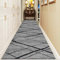 Schmaler Bereich Teppich Langzeit for den Eingangstreppen Hall-Korridor, Teppichläufer for Flur, 1m / 1,5m / 2m / 2,5m / 3m / 3,5m / 4m / 4,5m / 5m / 5,5m / 6m Lange Teppiche grau ( Size : 80×600cm )