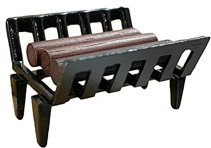 Dolls House Logs & Basket Holder Living Room Kitchen Fireplace Accessory 1:12