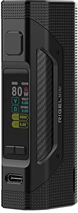 Smok Rigel Mini Mod | Originale Smok 80W sigaretta elettronica 18650 Box Vape 510 filettatura Type-C supporto di ricarica veloce TFV9 Mini Tank (solo Mod) No Nicotine No Liquid