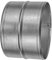 Vent Systems Conector de conducto de acero galvanizado de 200 mm - Extensión de conducto de ventilación redondo - Acoplador de ventilación de metal - Acoplamiento de manguera de metal