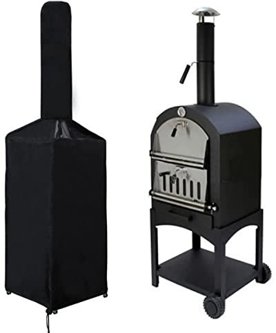 DAZZLEEX Housse de four à pizza, housse de four à pizza, four à pain, barbecue, housse de protection contre la pluie et la poussière, 165 x 45 x 65 cm