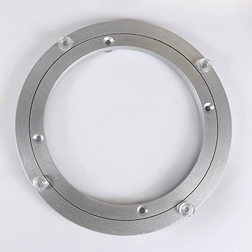 ESOYAWE Hochleistungs Aluminiumlegierung Rotierende Lager Drehscheibe, Rundes Drehteller Kugellager, Drehkranz Tischlager Für Esstisch TV Monitor Cake Decorating Messe-Displays Tischplatte Serving