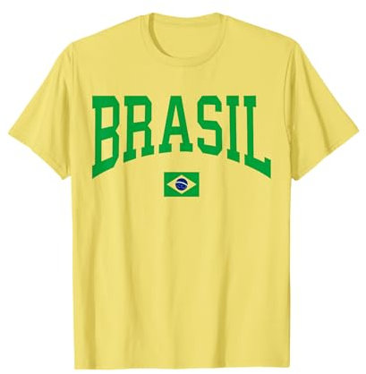 Brasilien T-Shirt Damen Herren Kinder Brasilien Geschenk brasilianische Flagge T-Shirt