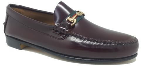 Zapato Castellano Hombre | Mocasines 1901 | Adorno Estribo | Suela | Hecho en España | Todos los Numeros | 207