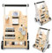 COIL Babywalker Lauflernwagen ab 1 Jahr, Kinderwagen aus Holz, Lernlaufwagen Lernspielzeug, ab 12 Monaten - Lauflernwagen Baby, Gehhilfe Baby