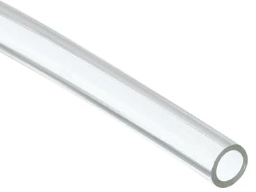 QUARKZMAN Tube PVC Transparent pour Faisceau de Câbles, 3mm ID 7 Mètres de Long Tube PVC pour Câble Électrique Manchon pour la Gaine de Câbles et la Protection des Fils