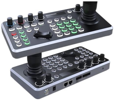 Video-Mixer, direkte PTZ-Streaming-Controller-Tastatur, Joystick für PTZ-Videokonferenz-Kamerasteuerung, breite Kompatibilität (Farbe: 01#, Größe: C)