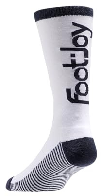 FootJoy Heritige Crew Socks, White/navy Blue, Heritige Crew EU