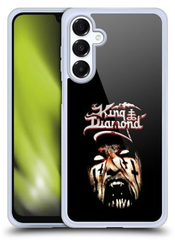 Head Case Designs Offizielle King Diamond Puppet Master Face Poster Soft Gel Handyhülle Hülle kompatibel mit Samsung Galaxy A16 5G