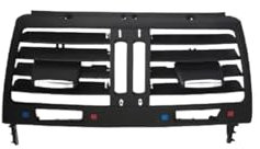 Feoosvx Rejilla Aire Acondicionado Coche para X5 E70 2007-2013 X6 E71 2008-2014 Cubierta Interior Trasera Aire Acondicionado Rejilla Ventilación Panel Cubierta Salida(High)