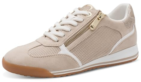 MARCO TOZZI Damen Sneaker weiches Feel Me Wechselfußbett weiches Innenfutter Modern