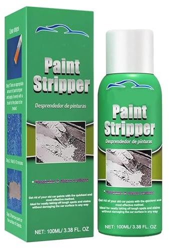 Quitapintura para madera, 100 ml, diluyente de pintura y removedor de pintura, limpiador versátil para coche, madera, vidrio y metal