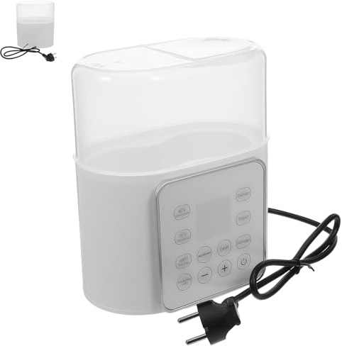 SUPVOX Chauffe-biberon Portable pour Voyage Double Compartiment avec Chauffage Rapide et Isolation Convient Lait Maternel et Infantile