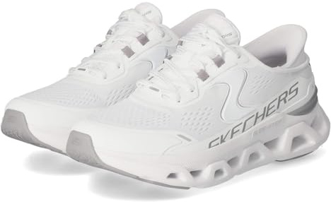 Skechers 150510 WHT Damen Sneaker Low Textil & Synthetik in Weiss - Gr. 35