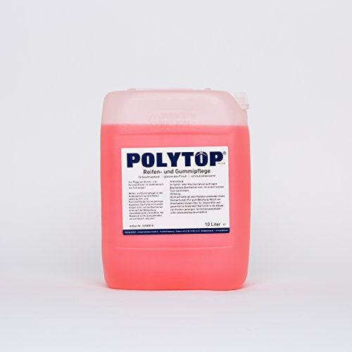 Polytop Reifen- und Gummipflege Reifenglanz Kunststoffpflege Tiefenpfleger Radkästen außen 10 L