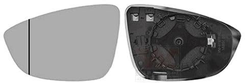 VAN WEZEL Spiegelglas, Außenspiegel 5806837 links, beheizbar, Kompatibel mit: VW BEETLE, BEETLE Cabriolet