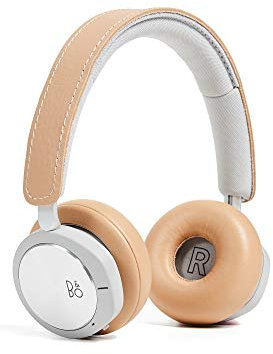 Bang & Olufsen Beoplay H8i Wireless Bluetooth On - Ear Headphones with Active Noise Cancellation (ANC), Transparency mode and Microphone - Natural
