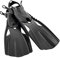 Intex 55635 – Große Supersportflossen, latexfrei, schwarz, 41–45 EU