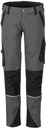 Planam Norit Damen Bundhose Schiefer/schwarz 48
