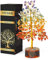 Arbre à Sept Chakras,Arbre en Cristal pour l'énergie Positive,Arbre de Vie,Cristaux Charkas,Arbre à gemmes,Décoration spirituelle,Cristaux et Pierres Feng Shui,Bonsaï en Cristal,Cadeaux
