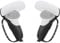 AMVR Touch Controller Grip Cover für Quest 2, Quest 1 und Rift S Zubehör, Anti-Throw Silikon Schutzabdeckung Zubehör mit Verstellbarer Handschlaufe