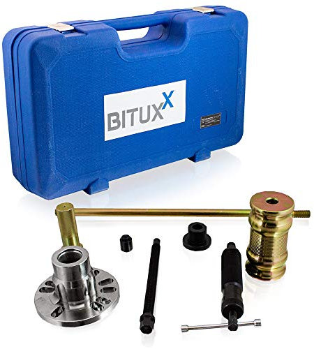 BITUXX® 3in1 Radlager Hydraulischer Abzieher Werkzeug Satz KFZ Radnaben Antriebswellen Ausdrücker Set