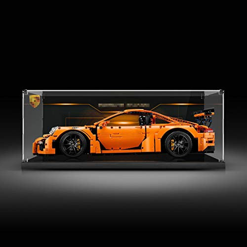 YDDY Schaukasten für Lego Technik Porsche 911 GT3 RS 42056 Acryl Vitrine Lego Technik (Nicht Enthalten Lego Modell)