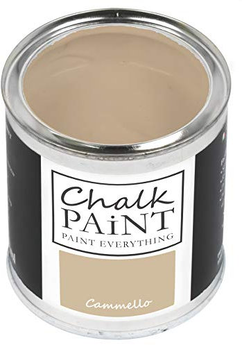 CHALK PAINT EVERYTHING Cammello 250 ml - SENZA CARTEGGIARE Colora Facilmente Tutti i Materiali