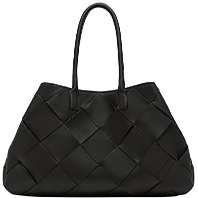 Liebeskind Berlin CHELSEA WEAVING Chelsea Shopper, Black, Large (HxBxT 32cm x 48cm x 16cm)