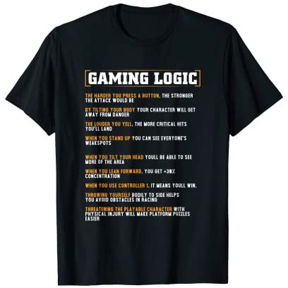 Gamer Shirt for Boys Gaming Gift Men Teenage Gamer Gift T-Shirt