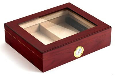 NSGJUYT Zedernholz-Zigarren-Reise-Humidor-Box Tragbare Zigarren-Case-Zigarre-Humidor-Sigaren-Box für Zigarren (Color : 02)