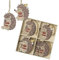 Heaven Sends Weihnachtsbaumschmuck aus Holz mit Igel-Motiv